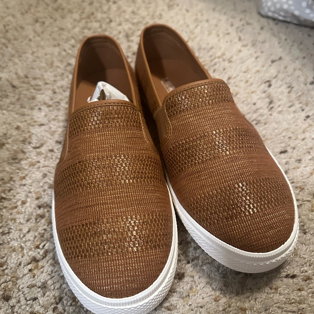 Brown Slip-On Shoes